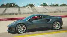 Lotus Emira arrives in the USA with F1 legend Jenson Button at the wheel for thrilling Laguna Seca film ahead of USA public debut at The Quail
