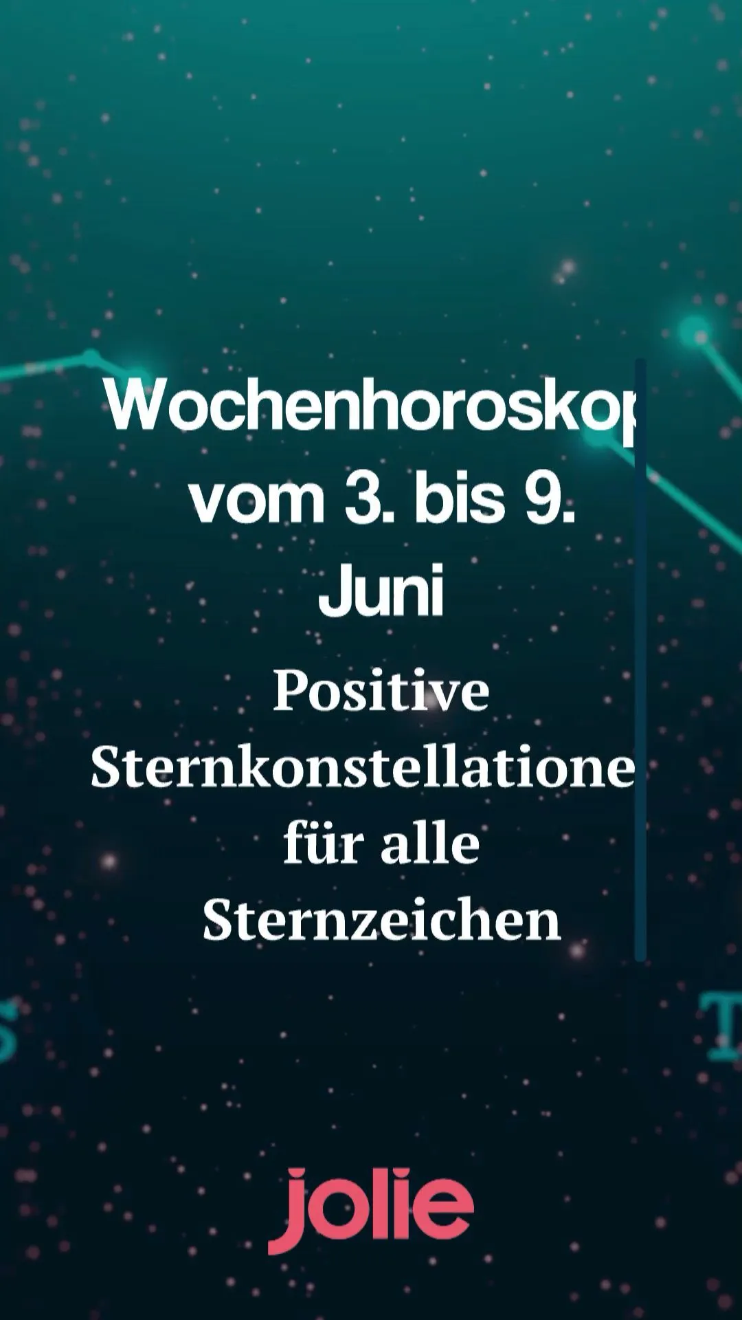 Horoskop vom 3. bis 9. Juni: positiven Sternkonstellationen