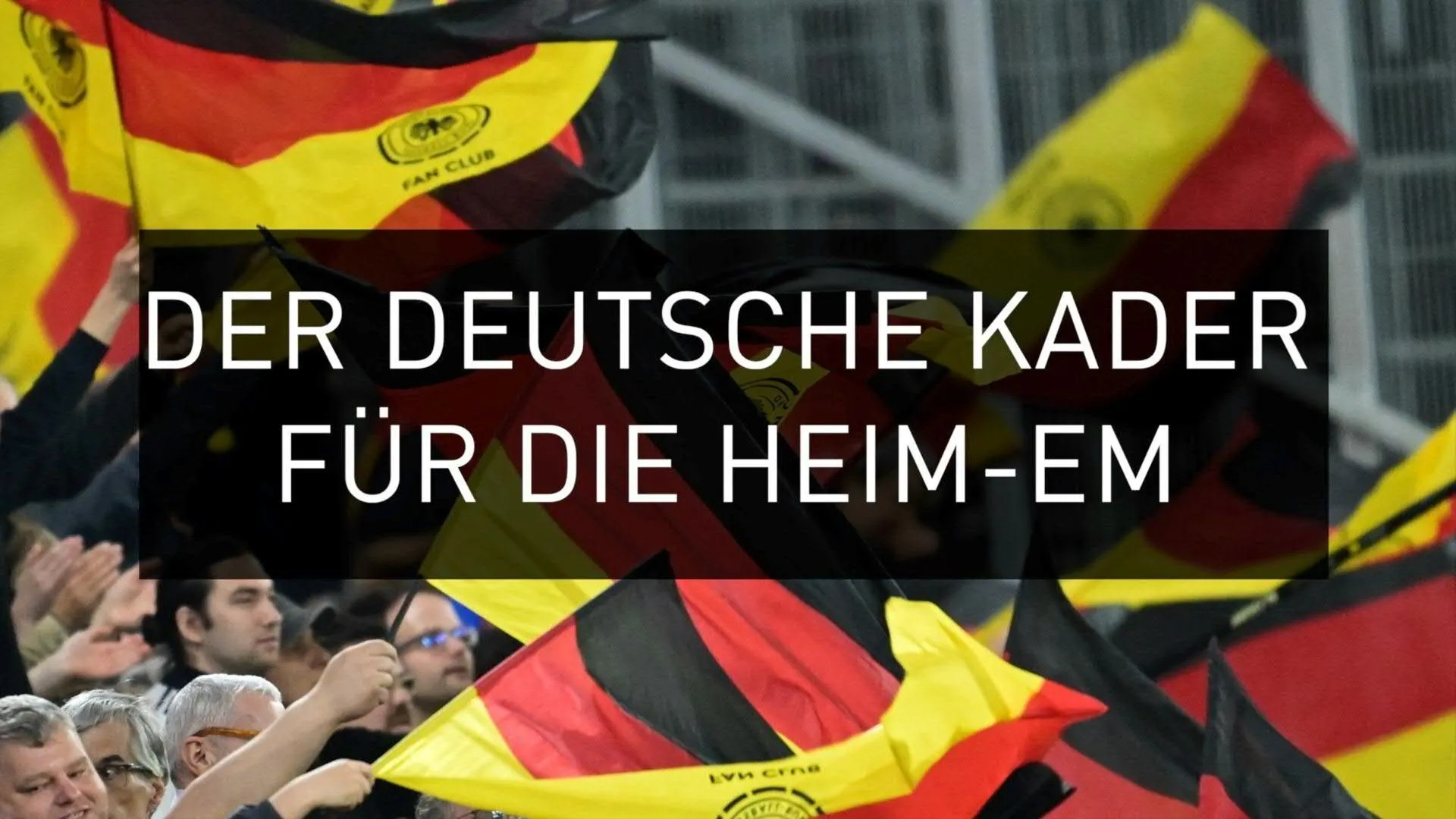 26 Spieler: Das ist der DFB-Kader für die Heim-EM
