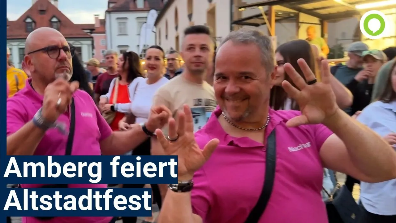 Amberg feiert Altstadtfest