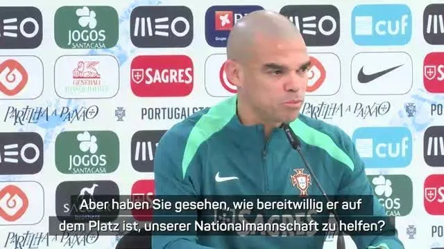 Pepe zuversichtlich: 
