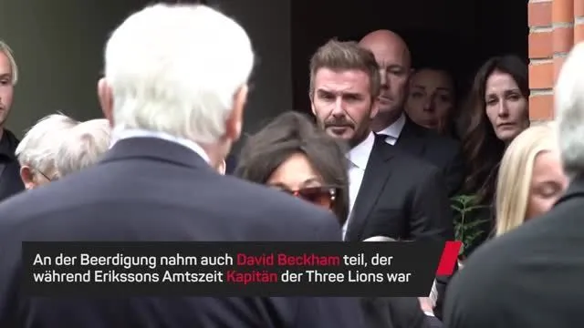 David Beckham trauert um Sven-Göran Eriksson