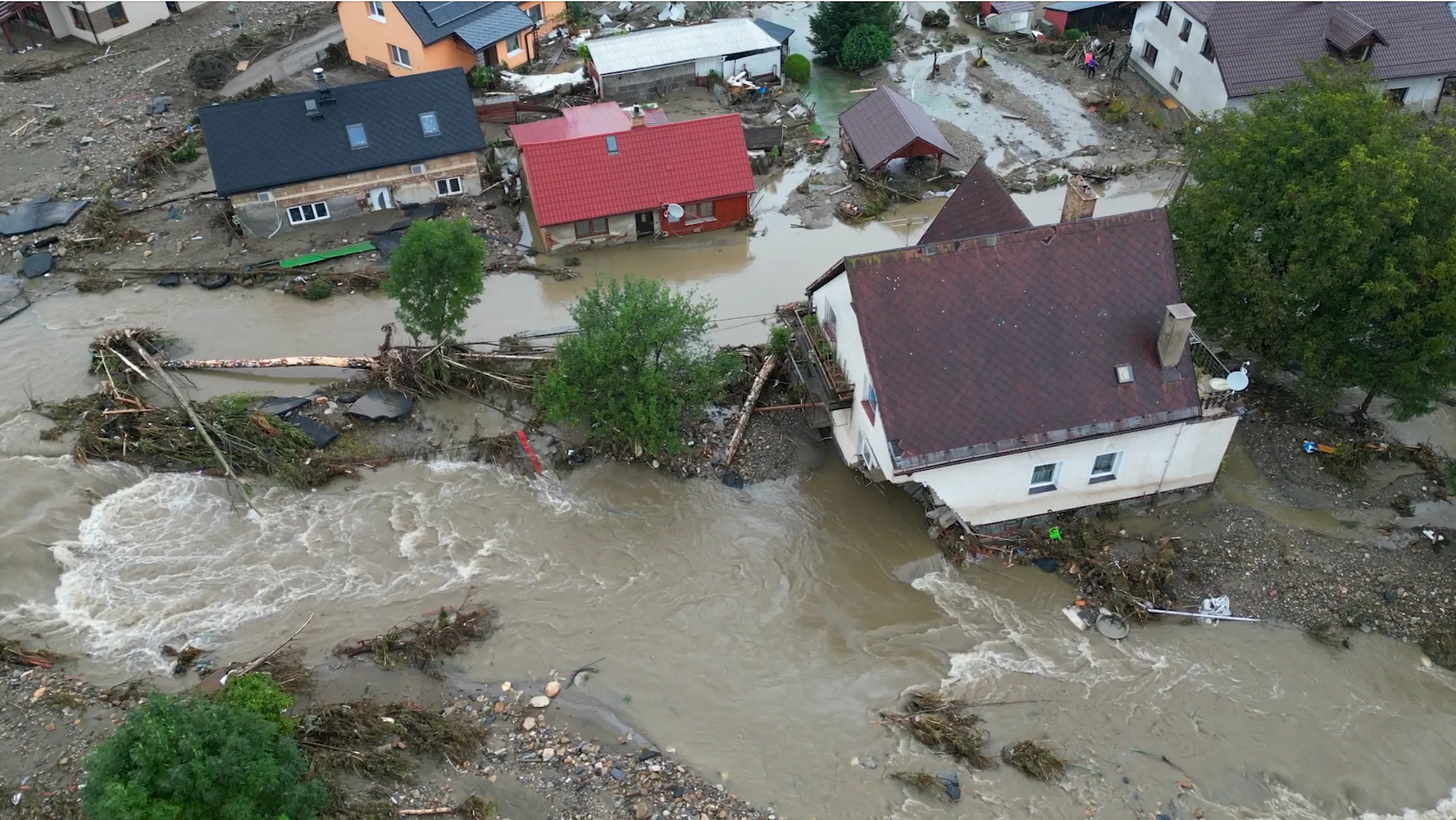 Flutkatastrophe in Tschechien: Schäden ähneln Ahrtalhochwasser