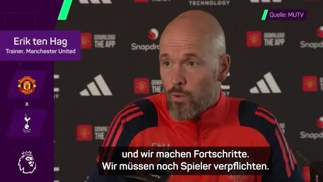 Ten Hag trotz Fehlstart: 