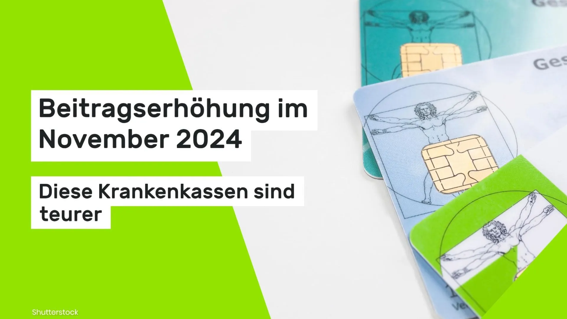 Beitragserhöhung im November 2024: Diese Krankenkassen kosten mehr