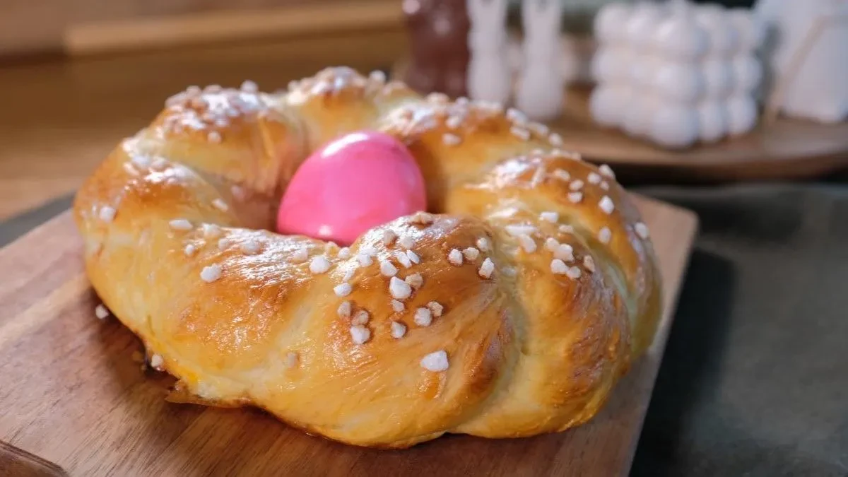 Coronas dulces de Pascua: cómo hacer un clásico con masa de levadura