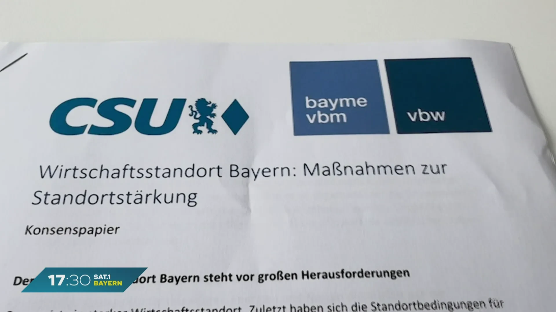 Criticism of the traffic light government: Bavarian business and CSU with 10-point plan