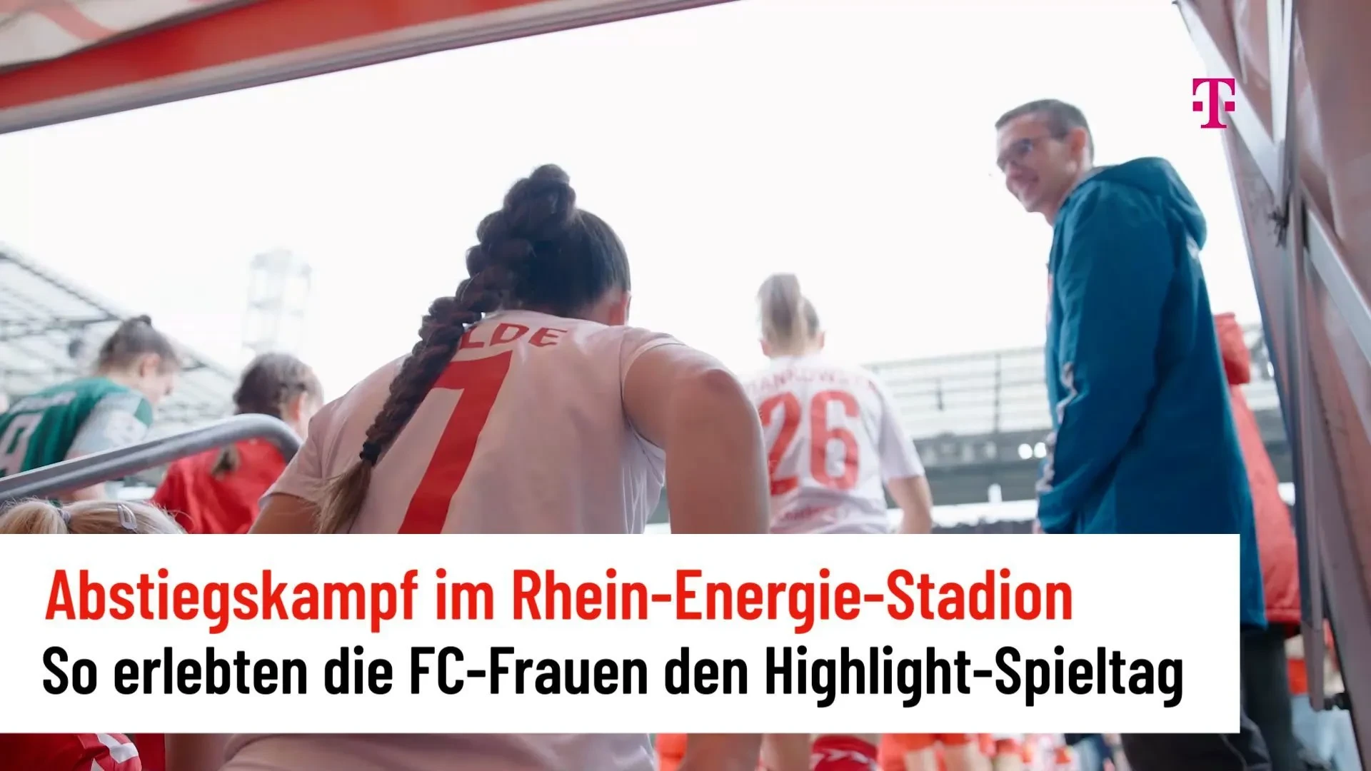 Cómo vivieron las mujeres del FC la jornada en el Rhein-Energie-Stadion