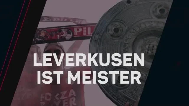 Bayer Leverkusen are German champions