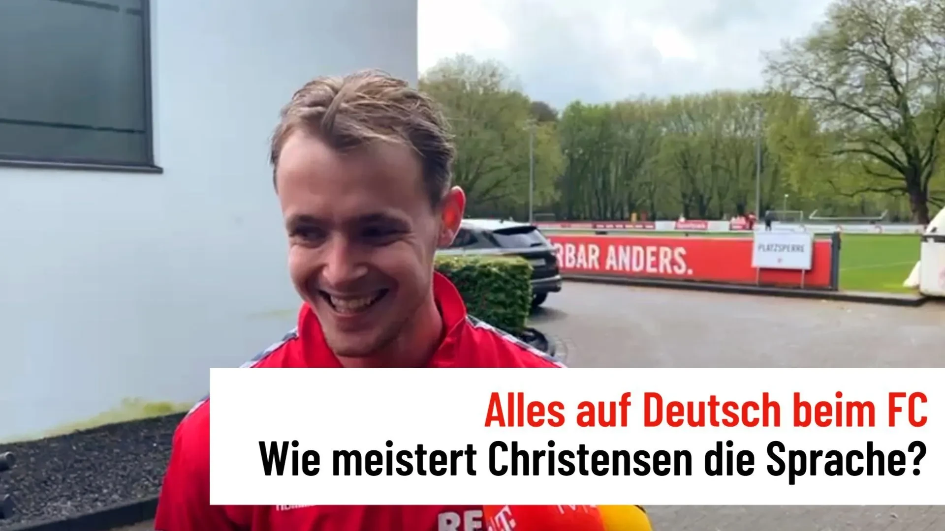 1. FC Köln: Jacob Christensen präsentiert seine Deutsch-Kenntnisse im Interview