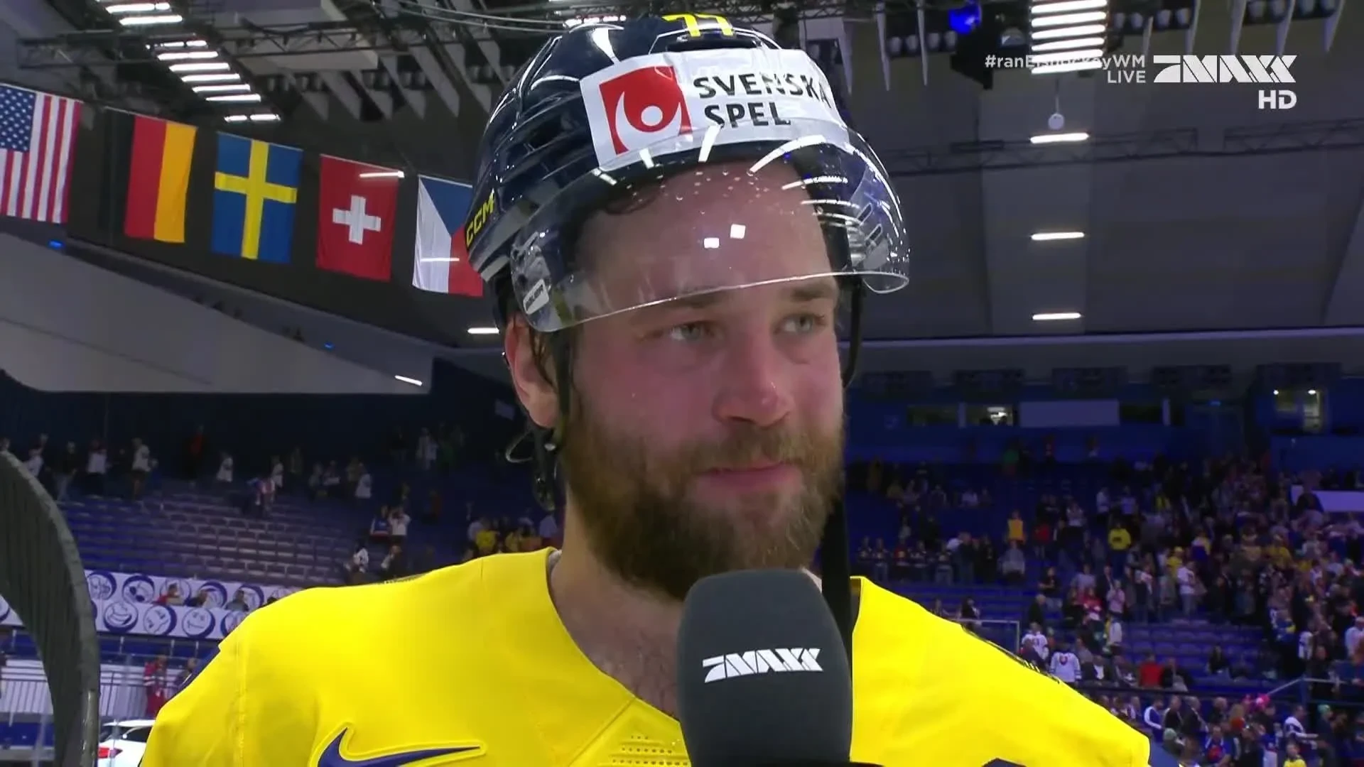 Campeonato del Mundo de Hockey sobre Hielo: "Duro combate" - Hedman celebra la victoria contra EEUU