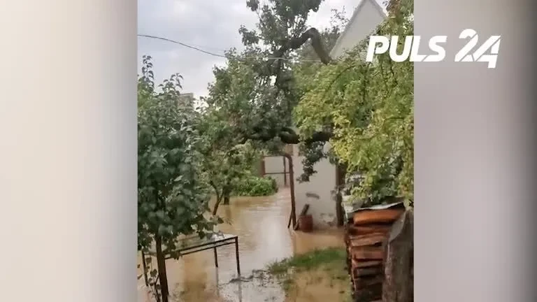 Starke Regenfälle im Burgenland