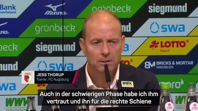 Thorup: "Vertrauen unseren Jugendspielern"