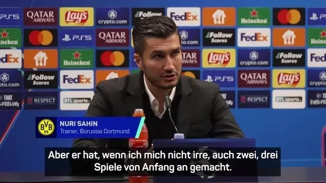 Sahin: "Gittens ist auf den Geschmack gekommen"