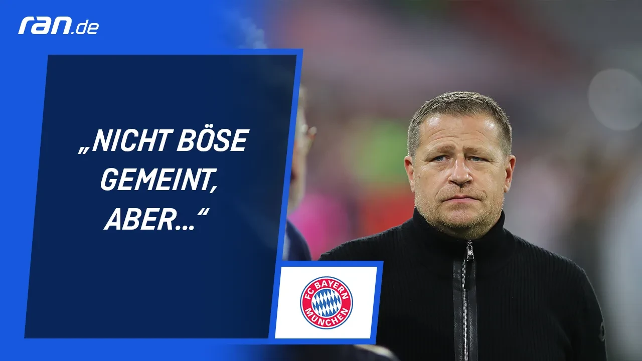 Eberl nach Bayern-Pleite: "Nicht böse gemeint, aber ..."