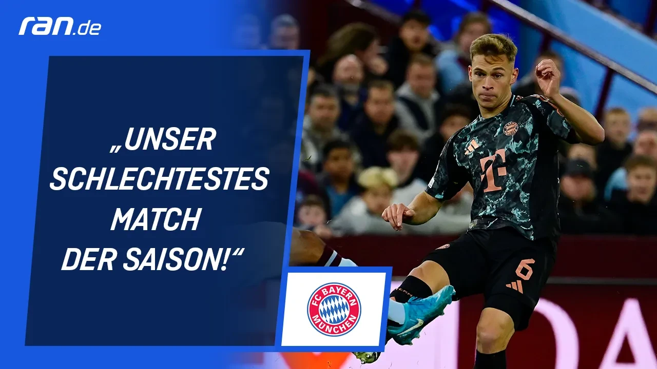 Kimmich knallhart: "Unser schlechtestes Match der Saison"