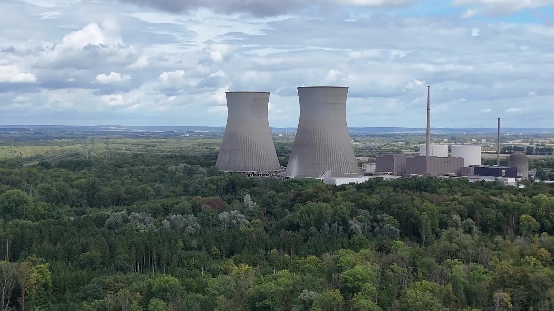 Kernenergia adieu - Chłodnie Gundremmingen przed upadkiem