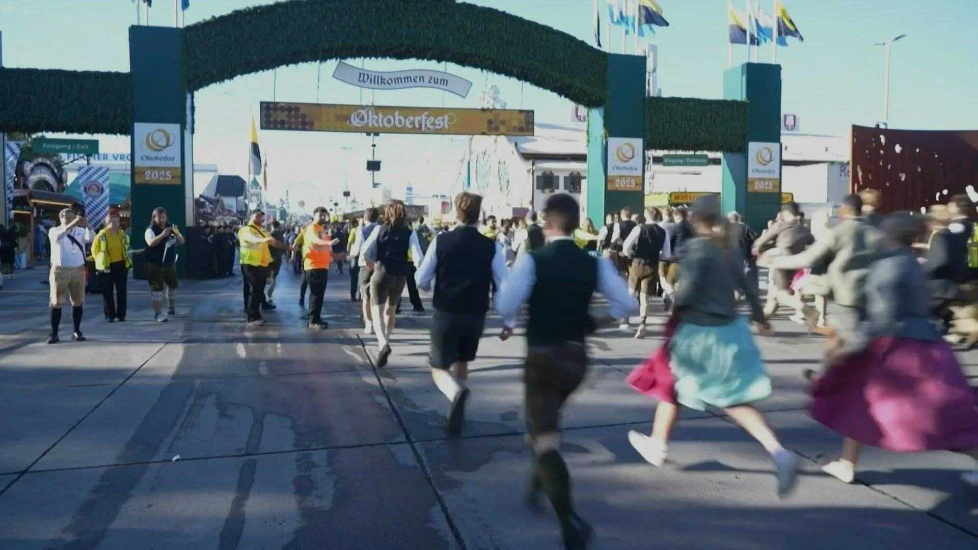 Oktoberfest Bierfest beginnt in München