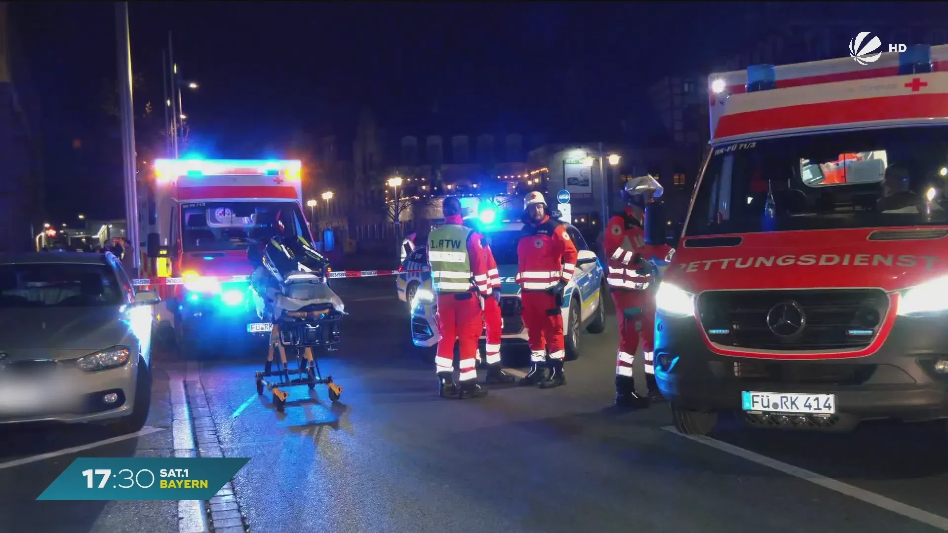 Apartment Fire in Fürth: Man Jumps Out of Window and Gets Injured