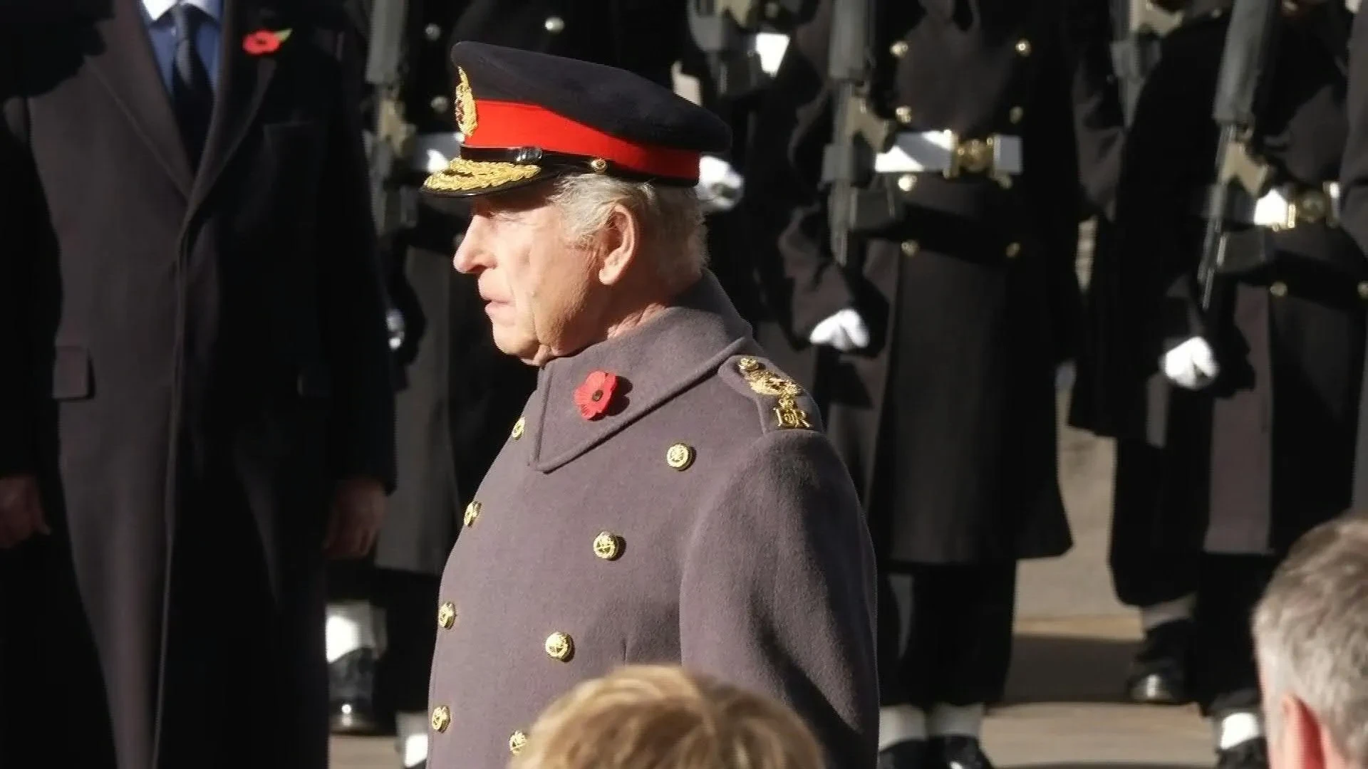 King Charles III presides over Remembrance Sunday ceremony in London