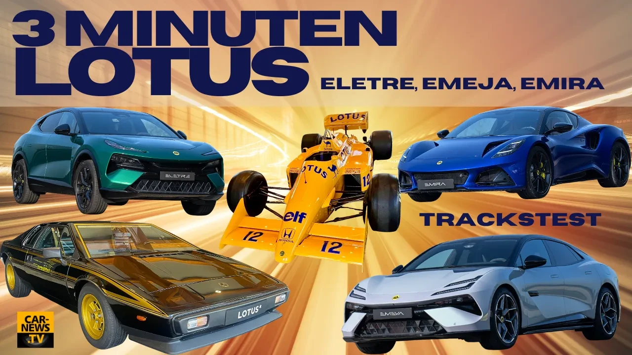 3 Minutes Lotus a Racing Legend: Better and Sportier than Porsche?