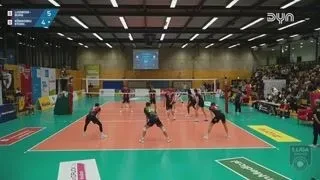 Spiel Highlights voor Barock Volleys MTV Ludwigsburg - Energiequelle Netzhoppers KW